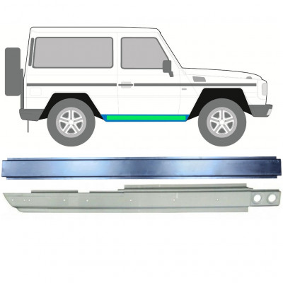 Painel de reparação interna e externa da soleira para Mercedes G-Class 1979-  / Direito 11770