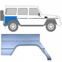 Painel de reparação do guarda-lamas traseiro para Mercedes G-Class 1979- / Direito 8874