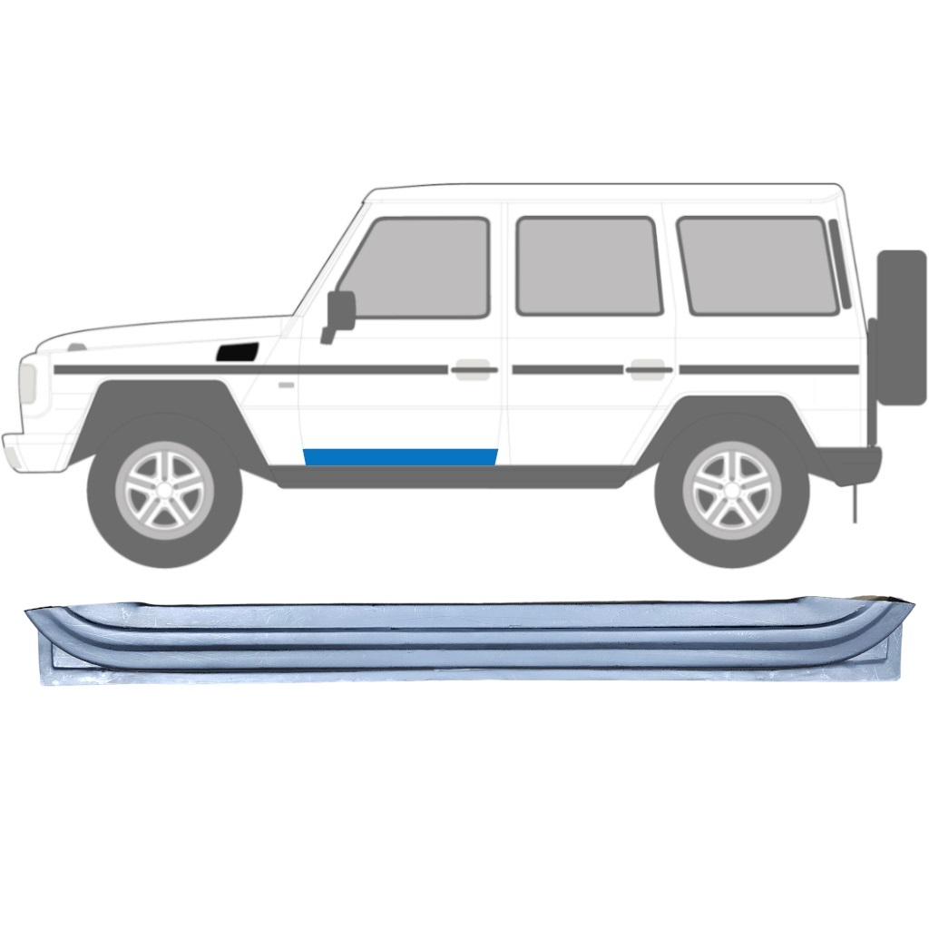 Painel De Reparação Das Portas Dianteiras Para Mercedes G-Class 1979- / Esquerdo 5541