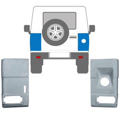 Painel de reparação do canto traseiro para Mercedes G-Class 1979- / Esquerda+Direita / Conjunto 10675