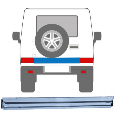 Painel de reparação interna das portas traseiras para Mercedes G-Class 1979- 5546