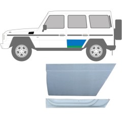 Painel de reparação interna e externa das portas traseiras para Mercedes G-Class W460 W461 W463 1979- / Esquerdo / Conjunto 9468