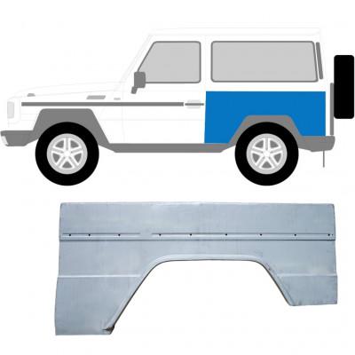 Painel de reparação do guarda-lamas traseiro para Mercedes G-Class 1979- / Esquerdo 5082