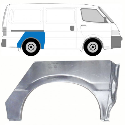 Painel de reparação do guarda-lamas traseiro para Toyota Hiace 1989-1995 / Direito 8357