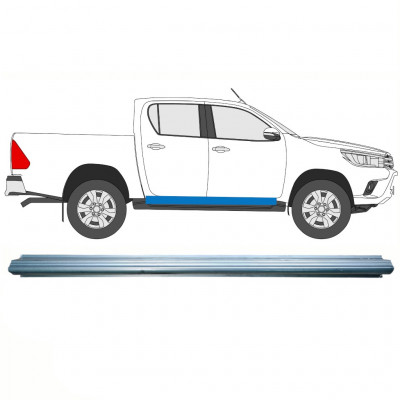 Painel de reparação da soleira para Toyota Hilux 2015- / Esquerda = Direita (simétrico) 10139