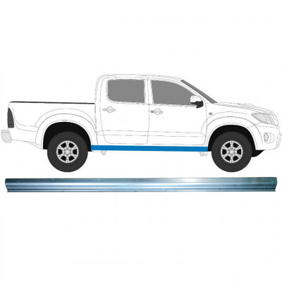 Painel de reparação da soleira para Toyota Hilux 2005-2015 / Esquerda = Direita (simétrico) 9029