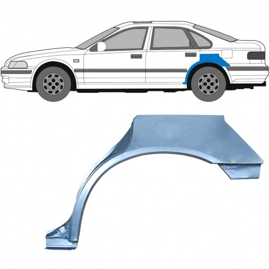 Painel de reparação do guarda-lamas traseiro para Honda Accord 1993-1998 / Esquerdo 5909