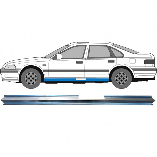 Painel de reparação da soleira para Honda Accord 1993-1998 / Esquerdo 5889