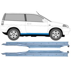 Soleira completa para Honda HR-V 1999-2006 / Esquerda+Direita / Conjunto 10451