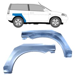 Painel de reparação do guarda-lamas traseiro para Honda HR-V 1999-2006 / Esquerda+Direita / Conjunto 9206