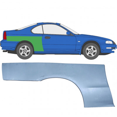 Painel de reparação do guarda-lamas traseiro para Honda Prelude 1992-1997 / Direito 5647