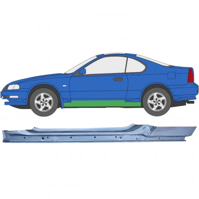 Soleira completa para Honda Prelude 1992-1996 / Esquerdo 6157