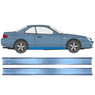 Painel de reparação da soleira para Honda Prelude 1996-2001 / Esquerda = Direita (simétrico) / Conjunto 9677