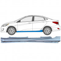 Soleira completa para Hyundai Accent 2010- / Esquerdo 12800