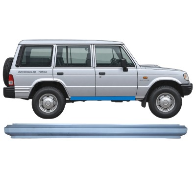 Painel de reparação da soleira para Hyundai Galloper 1991-2003 / Esquerda = Direita (simétrico) 17018