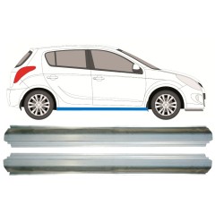 Painel de reparação da soleira para Hyundai i20 2008-2014 / Esquerda = Direita (simétrico) / Conjunto 9791