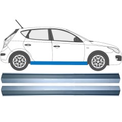 Painel de reparação da soleira para Hyundai i30 2007-2012 / Esquerda+Direita / Conjunto 11351