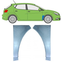 Painel de reparação do guarda-lamas dianteiro para Seat Ibiza 2008-2017 / Esquerda+Direita / Conjunto 9735