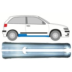 Soleira completa para Seat Ibiza Cordoba 1993-2002 / Esquerda+Direita / Conjunto 10647