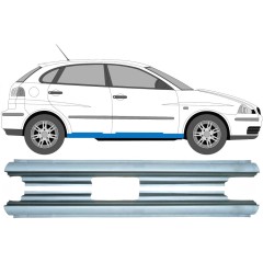 Soleira completa para Seat Ibiza Cordoba 2002-2008 / Esquerda+Direita / Conjunto 9809