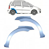 Painel de reparação do guarda-lamas traseiro para Fiat Idea 2004-2011 / Esquerda+Direita / Conjunto 9551