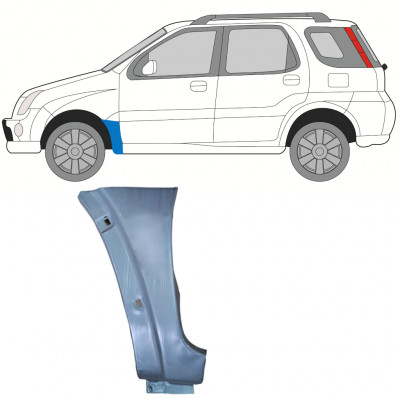 Painel de reparação do guarda-lamas dianteiro para Suzuki Ignis 2000-2008 / Esquerdo 11131