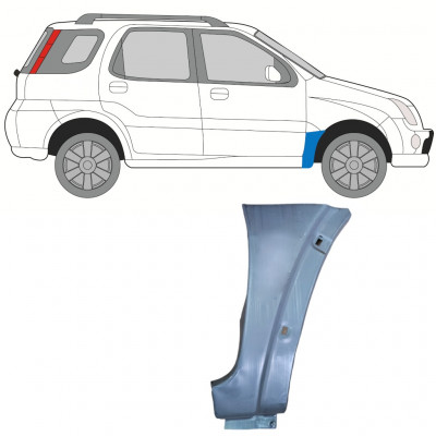 Painel de reparação do guarda-lamas dianteiro para Suzuki Ignis 2000-2008 / Direito 11130