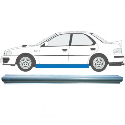 Painel de reparação da soleira para Subaru Impreza 1992-2000 / Esquerdo 7010