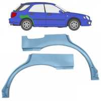 Painel de reparação do guarda-lamas traseiro para Subaru Impreza Gg 2000-2007 / Esquerda+Direita / Conjunto 10463