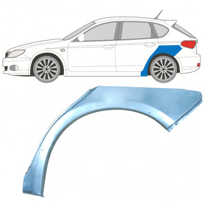 Painel de reparação do guarda-lamas traseiro para Subaru Impreza 2007-2013 / Esquerdo 7865