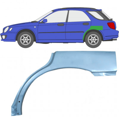 Painel de reparação do guarda-lamas traseiro para Subaru Impreza Gg 2000-2007 / Esquerdo 5915