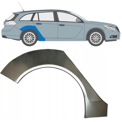 Painel de reparação do guarda-lamas traseiro para Opel Insignia 2008-2017 / Direito / COMBI 16798