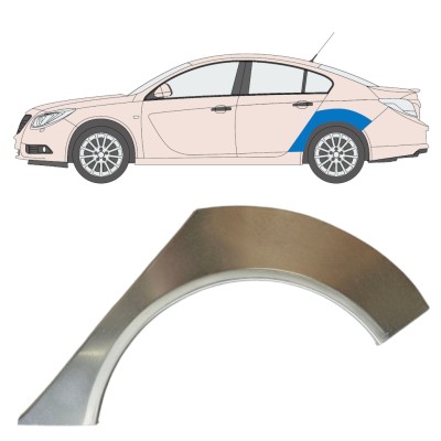 Painel de reparação do guarda-lamas traseiro para Opel Insignia 2008-2017 / Esquerdo 15044
