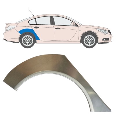 Painel de reparação do guarda-lamas traseiro para Opel Insignia 2008-2017 / Direito 15043