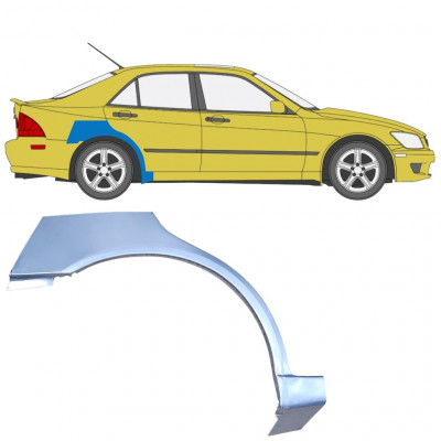 Painel de reparação do guarda-lamas traseiro para Lexus IS 200 1998-2005 / Direito 7972