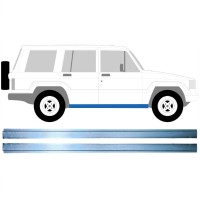 Painel de reparação interna da soleira para Isuzu Trooper 1983-2005 / Esquerda+Direita / Conjunto 16125