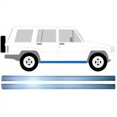Painel de reparação interna da soleira para Isuzu Trooper 1983-2005 / Esquerda+Direita / Conjunto 16125