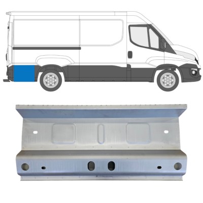 Painel de reparação lateral para Iveco Daily 2014- / Esquerda = Direita (simétrico) 14712