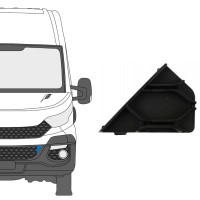 Tampas do para-choque dianteiro para Iveco Daily 2014-2019 / Esquerdo 16241
