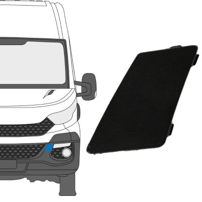 Tampas do para-choque dianteiro para Iveco Daily 2014-2019 / Esquerdo 16242
