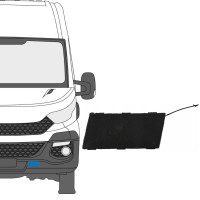 Tampas do para-choque dianteiro para Iveco Daily 2014-2019 / Esquerdo 16243