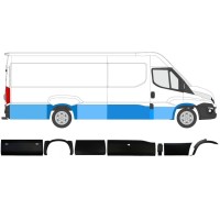 Conjunto de molduras para Iveco Daily 2014-2019 / Direito / 11981