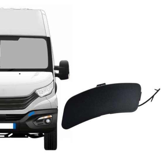 Tampas do para-choque dianteiro para Iveco Daily 2019- / Esquerdo 16248