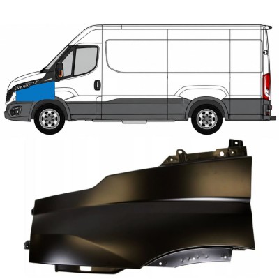 Guarda-lamas dianteiro para Iveco Daily 2019- / Esquerdo 17108