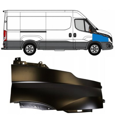 Guarda-lamas dianteiro para Iveco Daily 2019- / Direito 17107