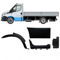 Moldura lateral para Iveco Daily 2014-  Cabine simples / Esquerdo / Conjunto 12013