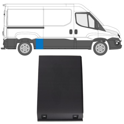 Moldura lateral do guarda-lamas traseiro para Iveco Daily 2006-2016 / Direito 16661