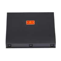 Moldura lateral traseira atrás da roda com Luz para Iveco Daily 2014-2019 / Esquerda = Direita (simétrico) / Conjunto 16763