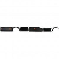 Moldura lateral com Luz para Iveco Daily 2014-2019  / LWB / Direito / Conjunto 11983