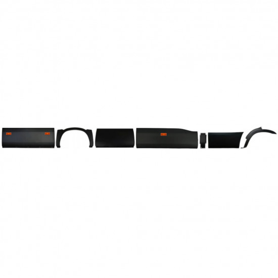 Moldura lateral com Luz para Iveco Daily 2014-2019  / LWB / Direito / Conjunto 11983